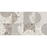 Керамогранит VITRA BETON/TERRAZZO-X R9 Ректификат Декор Геометрический Лаппато 30x60 K949799LPR01VTE0